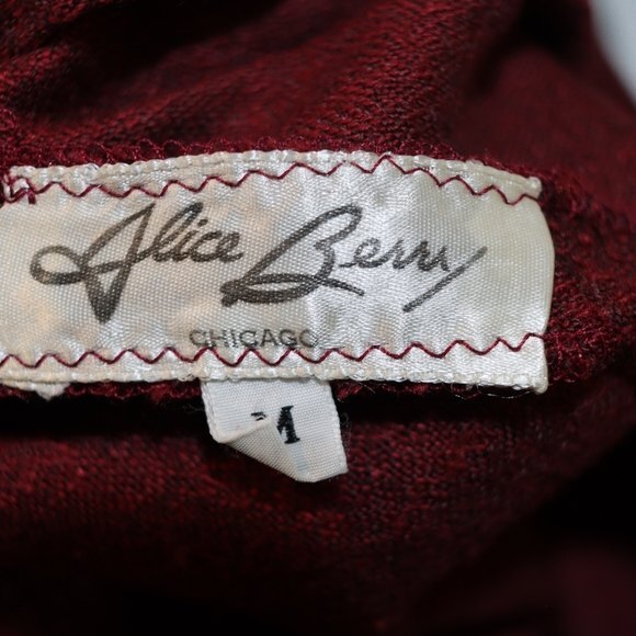 Alice Berry Vintage Red Oversize Doleman 80s Pant Suit Blazer Set Medium - Picture 8 of 16